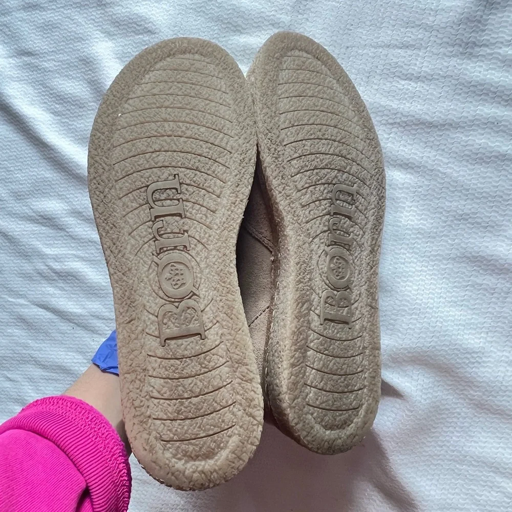 Born‎ Beige Suede Loafers